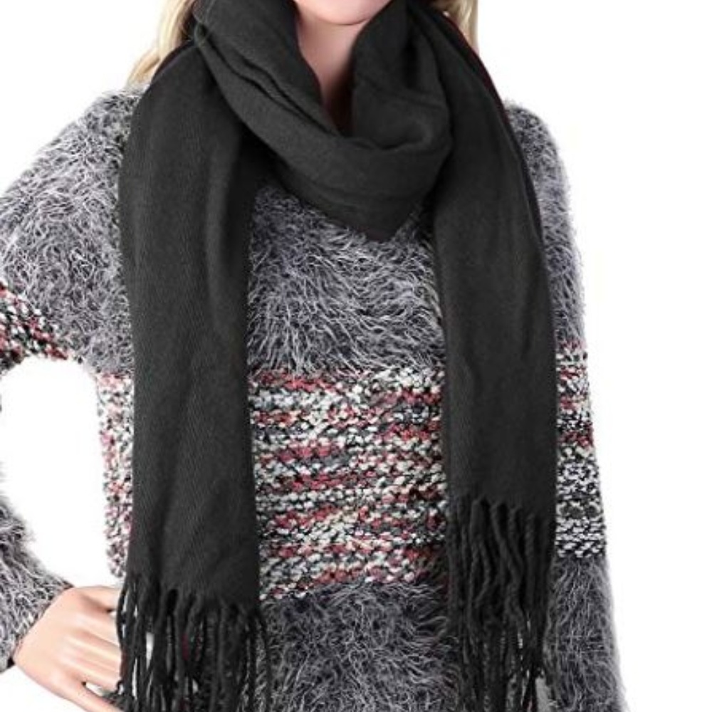 BRAND NEW Scarf Thick Shawl Oversize with Tassels